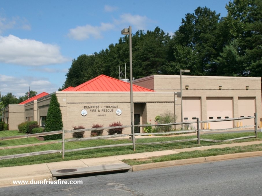 Dumfries-Triangle Fire Station 517 in Montclair, Virginia